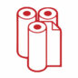 Non woven fabric icon